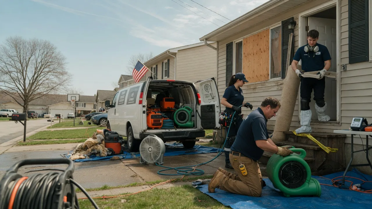 Water Damage Restoration in Winston, MT near me